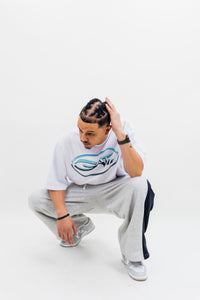 GAT BIG LOGO CHROME - WHITE