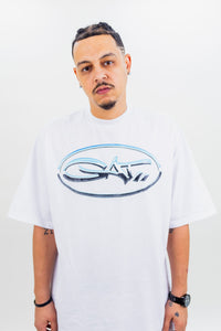 GAT BIG LOGO CHROME - WHITE
