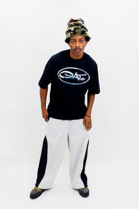 GAT BIG LOGO CHROME - BLACK
