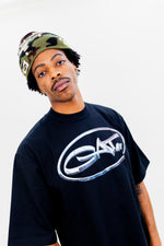 GAT BIG LOGO CHROME - BLACK