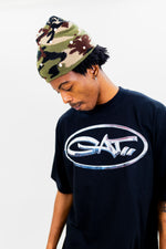 GAT BIG LOGO CHROME - BLACK