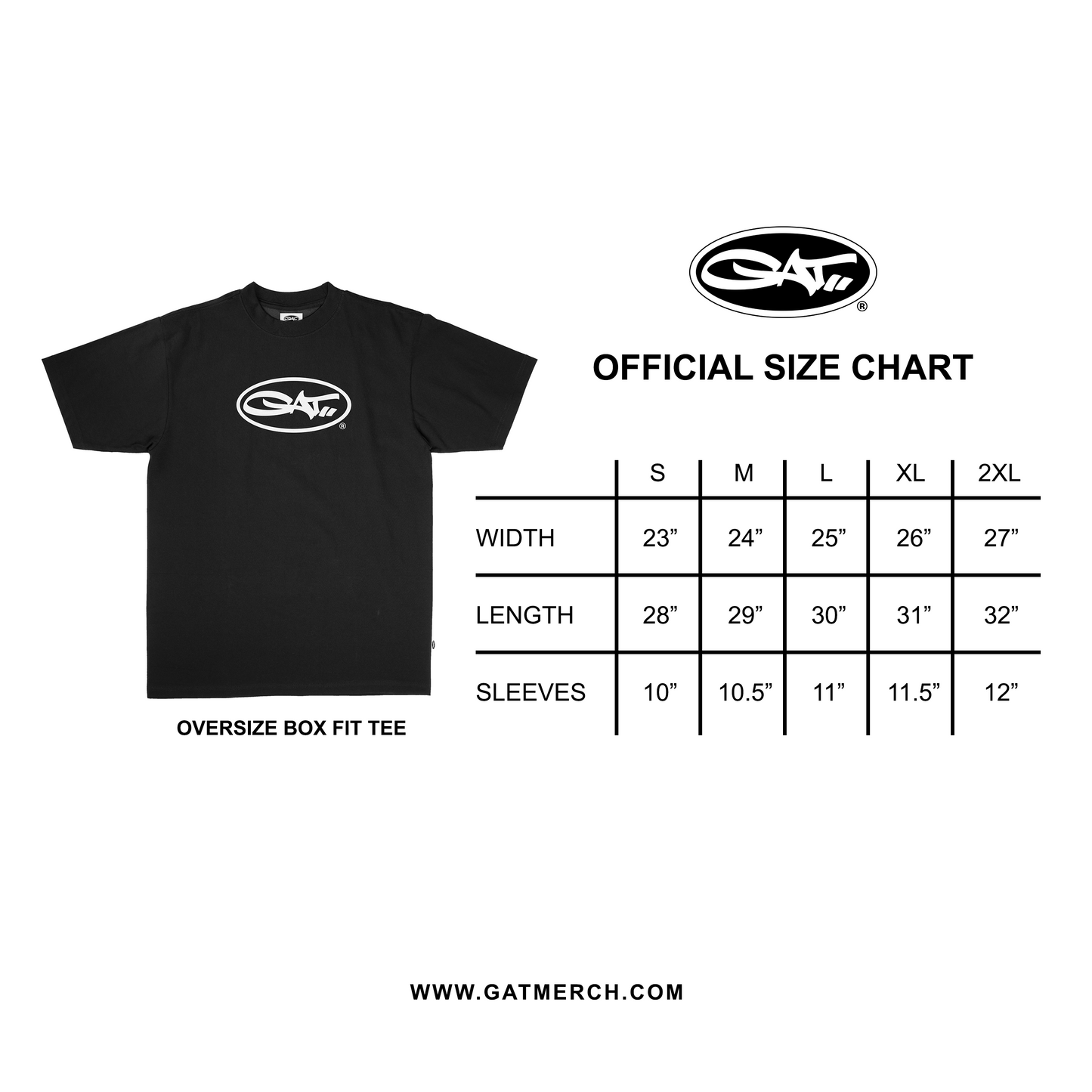 GAT "LUXURY LOGO" Tee