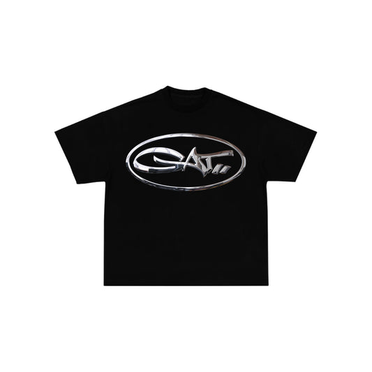 GAT BIG LOGO CHROME - BLACK